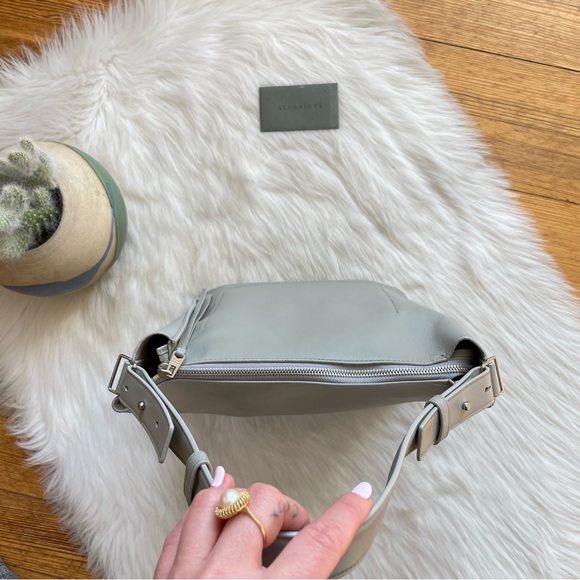 All Saints leather shoulder bag - Picture 6 of 14